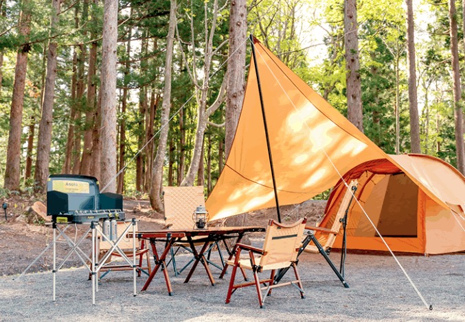 キャンプ場、山登り・トレッキング