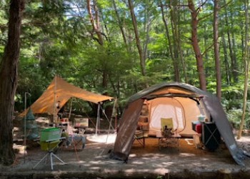 キャンプ場、山登り・トレッキング